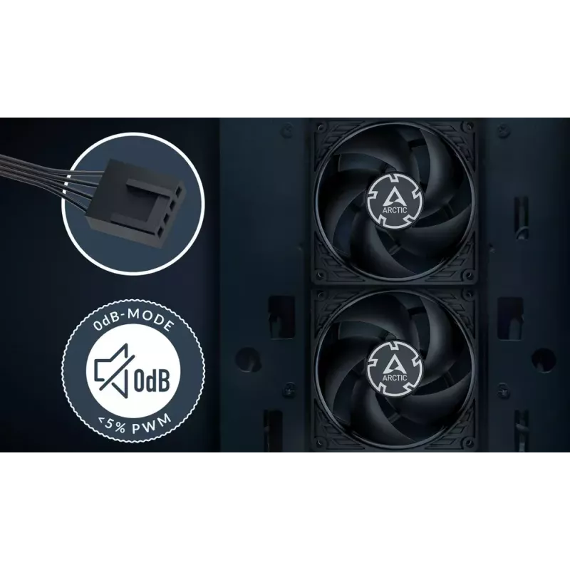 Ventilador ARCTIC P9 Max Negro 92 mm High-Speed PWM 98,97 m³/h