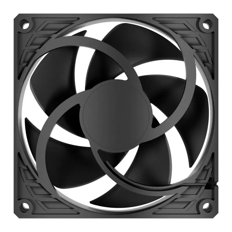 ARCTIC P9 PWM PST CO (Negro) – Ventilador PWM de 92 mm con divisor de cable para funcionamiento continuo