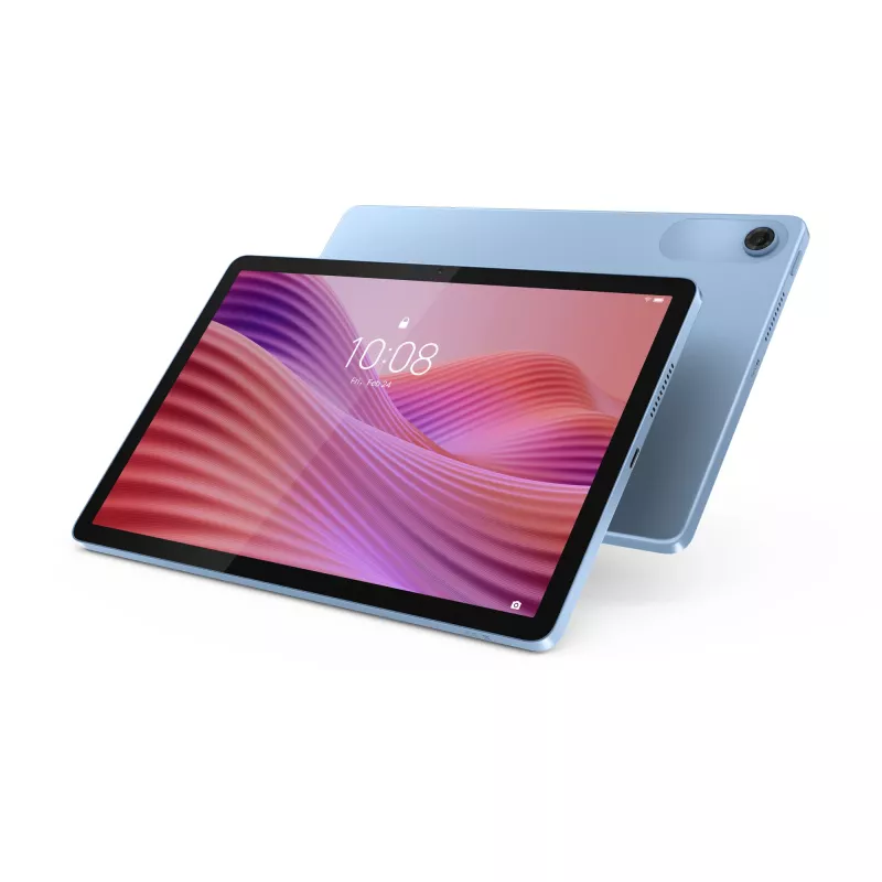 Lenovo Tab TB311FU (ZAEH0175PL) tableta de 10,1 pulgadas WUXGA IPS, MediaTek Helio G85, 4 GB RAM, 128 GB, Wi-Fi, Android 14, 5100 mAh, Polar Blue