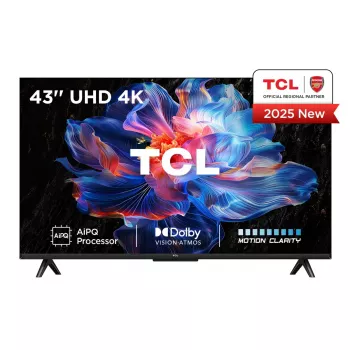 Televisor TCL V6C 43 pulgadas 4K Ultra HD DLED, Direct-LED, Google TV, HDR10+, 3840×2160, 60Hz, 20W
