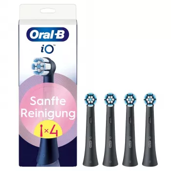 Oral-B 194631 Cabezal de cepillo de dientes 4 uds. Negro