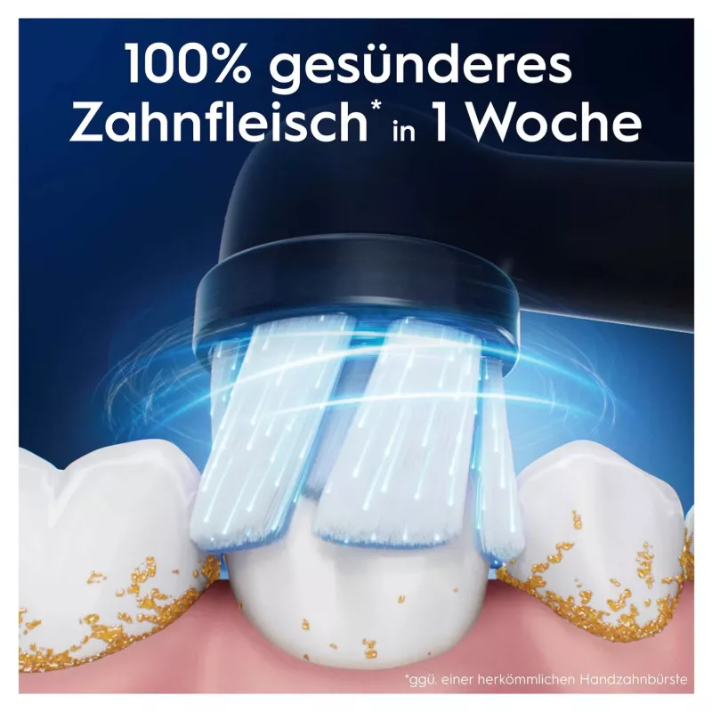 Oral-B 194631 Cabezal de cepillo de dientes 4 uds. Negro