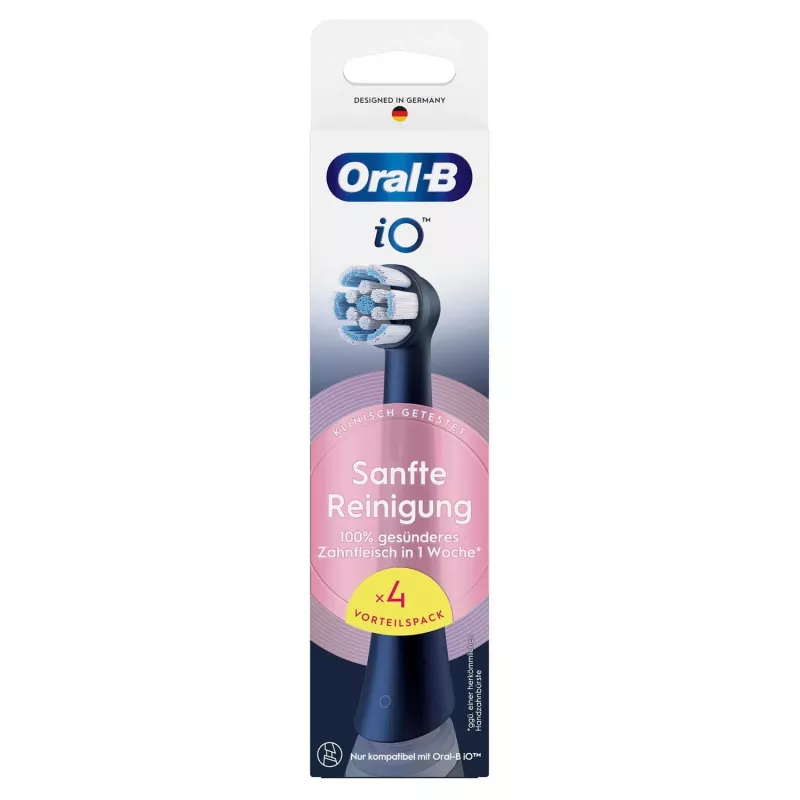 Oral-B 194631 Cabezal de cepillo de dientes 4 uds. Negro
