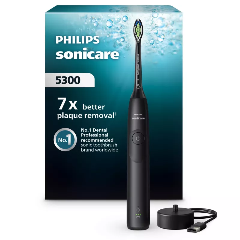 Cepillo de dientes eléctrico sónico recargable Philips Sonicare 5300 series Series 5300 HX7101/01