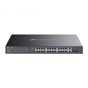 Switch de red TP-Link Omada ES228GMP Gestionado L2 Gigabit Ethernet (10/100/1000) Power over Ethernet (PoE) Negro