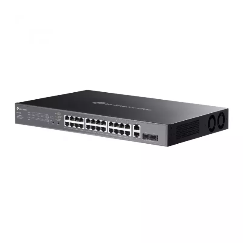 Switch de red TP-Link Omada ES228GMP Gestionado L2 Gigabit Ethernet (10/100/1000) Power over Ethernet (PoE) Negro