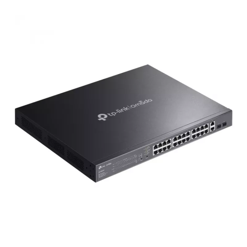 Switch de red TP-Link Omada ES228GMP Gestionado L2 Gigabit Ethernet (10/100/1000) Power over Ethernet (PoE) Negro