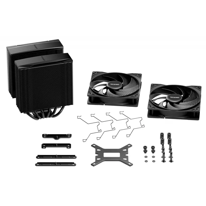 be quiet! Pure Rock Pro 3 Negro Disipador de CPU por aire 12 cm 1 ud.