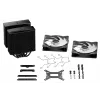 Disipador de CPU por aire be quiet! Pure Rock Pro 3 LX negro 12 cm 1 ud.