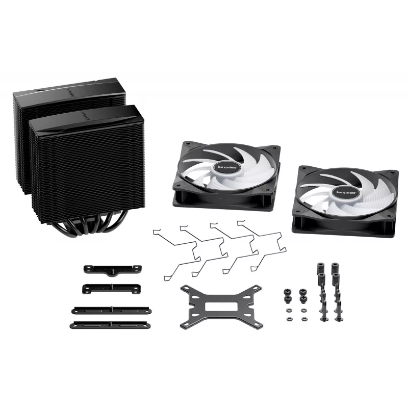 Disipador de CPU por aire be quiet! Pure Rock Pro 3 LX negro 12 cm 1 ud.