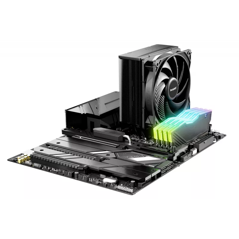 be quiet! Pure Rock 3 Negro Disipador de CPU por aire 12 cm 1 ud.