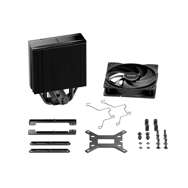 be quiet! Pure Rock 3 Negro Disipador de CPU por aire 12 cm 1 ud.