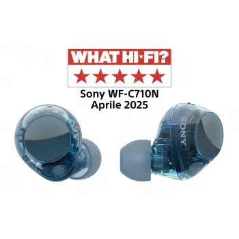 Auriculares Sony WFC710NL.CE7 In-Ear True Wireless Earbuds, Bluetooth 5.3, ANC, IPX4, 8,5/12 h de reproducción, azul cristal
