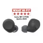 Sony WFC710NB.CE7, True Wireless Stereo (TWS), llamadas/música, 20 - 20000 Hz, 48,4 g, auriculares, negro