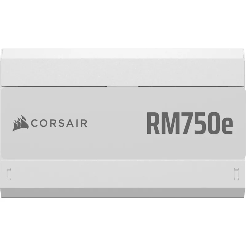 Fuente de alimentación CORSAIR - Rme SeriesT Rm750e - totalmente modular, silenciosa ATX - blanca