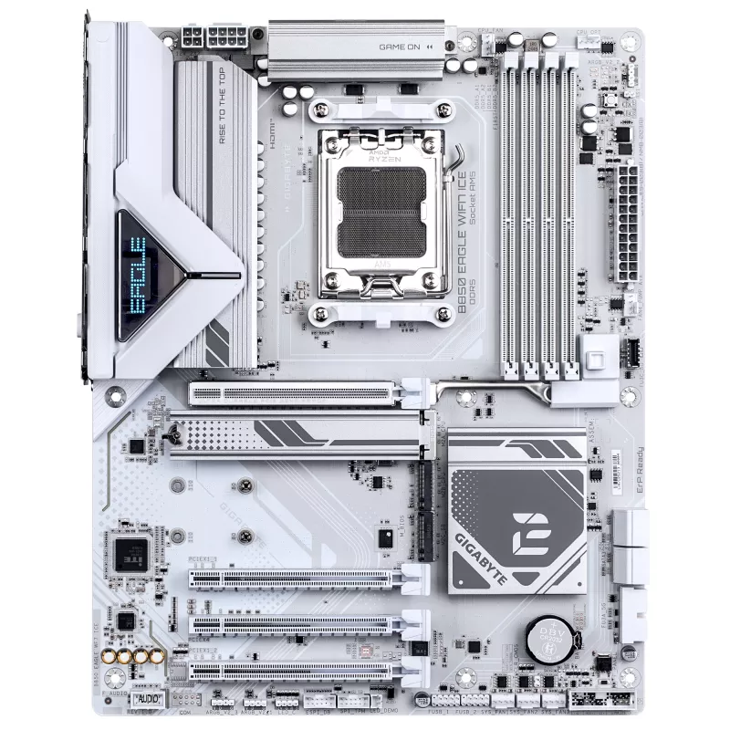 Placa base GIGABYTE B850 EAGLE WIFI7 ICE, AMD B850, Socket AM5, ATX