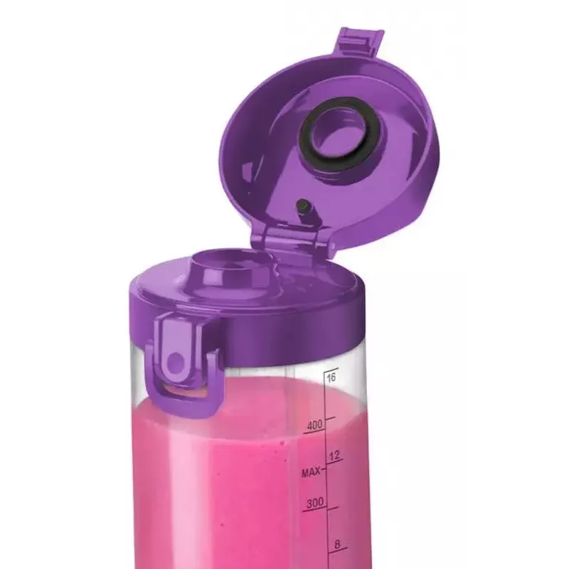 Batidora portátil NUTRIBULLET Portable 0.475 L — morada, batería de 2000 mAh, vaso de Tritan