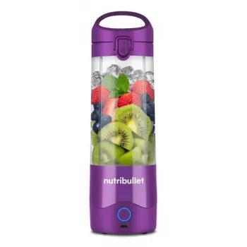 Batidora portátil NUTRIBULLET Portable 0.475 L — morada, batería de 2000 mAh, vaso de Tritan