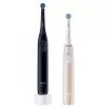 Cepillo de dientes eléctrico Oral-B iO Series 2 Duo negro rosa recargable con sensor de presión inteligente