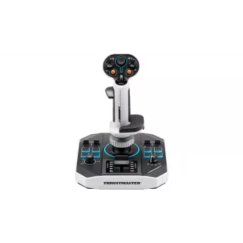 Thrustmaster Sol-R 1 negro, White USB joystick de vuelo analógico / digital PC