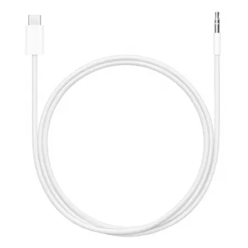 Cable de audio Apple MDV84ZM/A 1.2m 3.5mm USB Type-C blanco