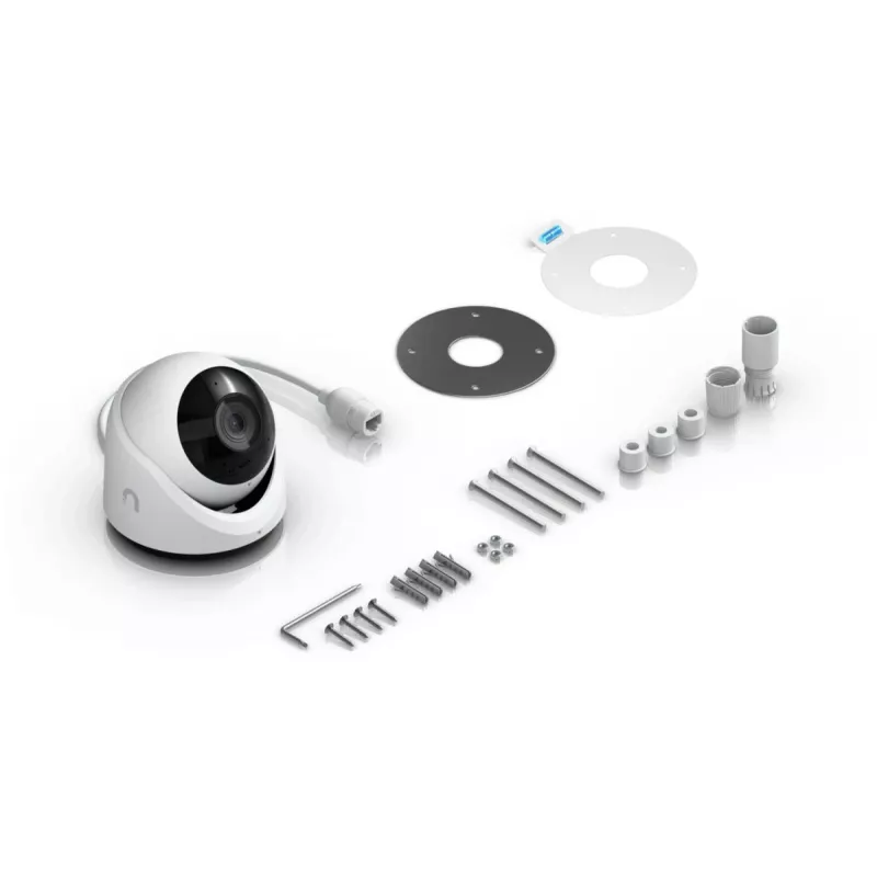 Cámara de vigilancia IP UBIQUITI G6 Turret — 8 MP (3864×2160), PoE, IP66, 30 fps, 134,1° diagonal, visión nocturna 30 m