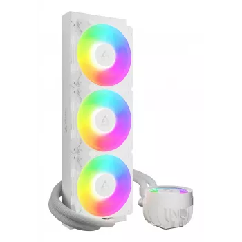 ARCTIC Liquid Freezer III Pro 360 A-RGB (Blanco) - Refrigeración líquida todo en uno para CPU multicompatible con A-RGB