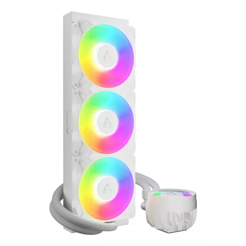 ARCTIC Liquid Freezer III Pro 360 A-RGB (Blanco) - Refrigeración líquida todo en uno para CPU multicompatible con A-RGB