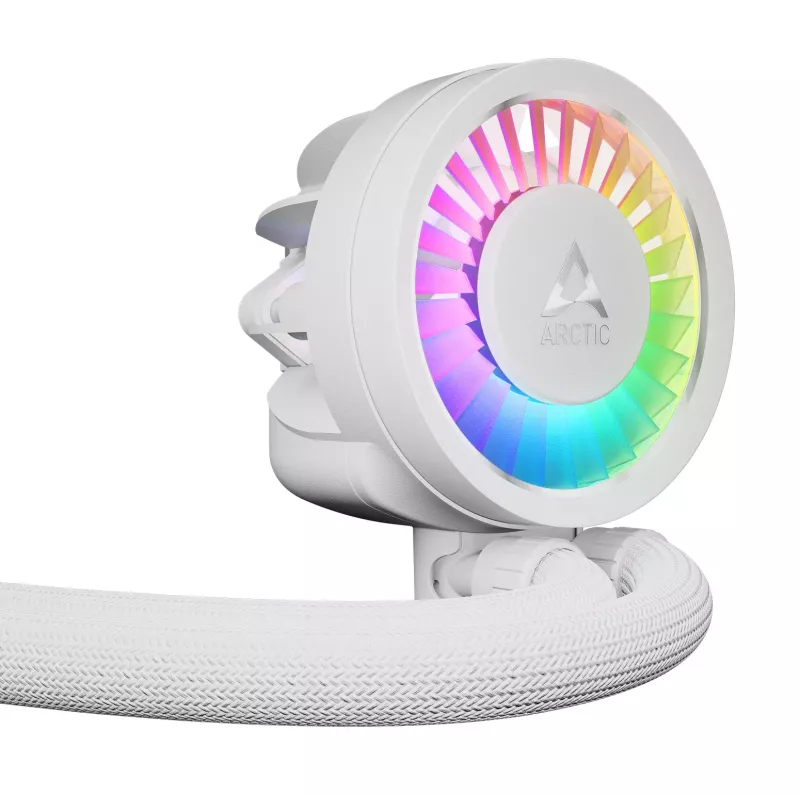 ARCTIC Liquid Freezer III Pro 360 A-RGB (Blanco) - Refrigeración líquida todo en uno para CPU multicompatible con A-RGB