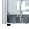 Caja de PC Cooler Master Elite 502 Midi Tower Blanca — ATX, 3x 120 mm frontal, 120 mm trasero, fuente de alimentación inferior, compatible con unidades de 2,5 inch/3,5 inch