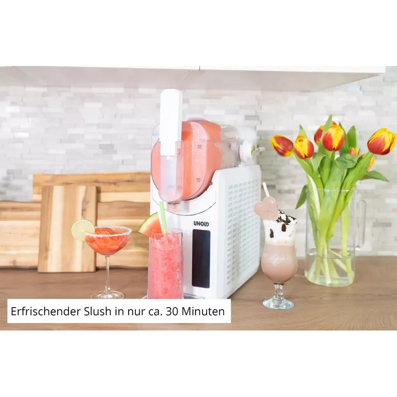 Máquina de granizados Unold Susi 48940 Máquina de hielo con compresor 2 L 220 W Blanca