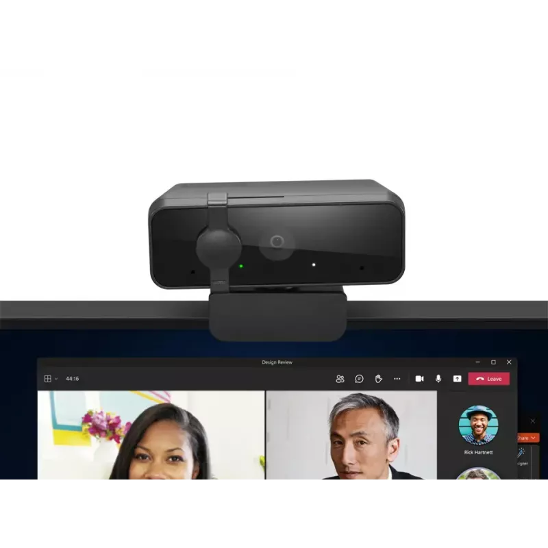 Webcam Lenovo Essential FHD Gen2 1920 x 1080 píxeles USB 2.0 Negra