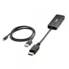 Club 3D CSV-7330 adaptador hub MST de DisplayPort 2.1 a 3x HDMI 2.1, 8K60Hz, 4K120Hz, 13,5 Gbps, HDR, HDCP 2.3, negro