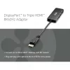 Club 3D CSV-7330 adaptador hub MST de DisplayPort 2.1 a 3x HDMI 2.1, 8K60Hz, 4K120Hz, 13,5 Gbps, HDR, HDCP 2.3, negro