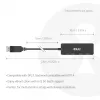 Club 3D CSV-7330 adaptador hub MST de DisplayPort 2.1 a 3x HDMI 2.1, 8K60Hz, 4K120Hz, 13,5 Gbps, HDR, HDCP 2.3, negro