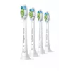 Cabezales de cepillo de dientes Philips HX6064/87 Optimal White — 4 uds., blanco, cerdas medias
