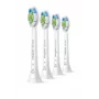 Cabezales de cepillo de dientes Philips HX6064/87 Optimal White — 4 uds., blanco, cerdas medias