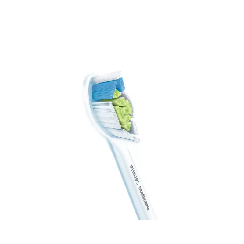 Cabezales de cepillo de dientes Philips HX6064/87 Optimal White — 4 uds., blanco, cerdas medias