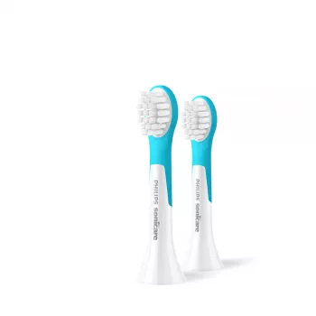Philips Sonicare For Kids HX6032/90 pack de 2 cabezales de cepillo Azul Blanco