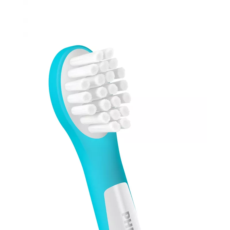 Philips Sonicare For Kids HX6032/90 pack de 2 cabezales de cepillo Azul Blanco
