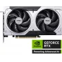 Tarjeta gráfica MSI GeForce RTX 5060 Ti 8 GB GDDR7, PCIe 5.0, 4608 CUDA, 2602 MHz Boost, 128-Bit, 2 ventiladores, 180 W