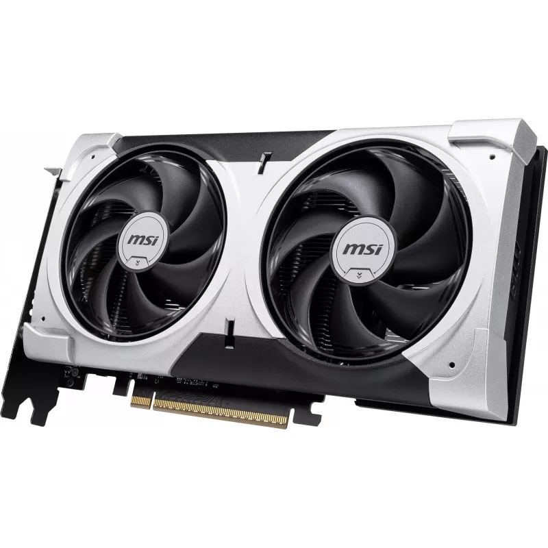 Tarjeta gráfica MSI GeForce RTX 5060 Ti 8 GB GDDR7, PCIe 5.0, 4608 CUDA, 2602 MHz Boost, 128-Bit, 2 ventiladores, 180 W
