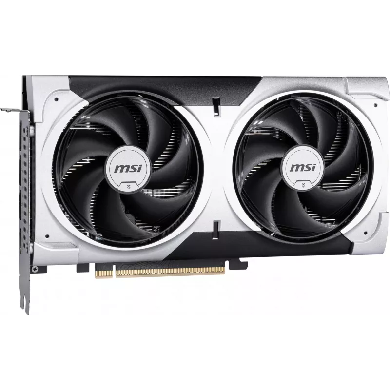 Tarjeta gráfica MSI GeForce RTX 5060 Ti 8 GB GDDR7, PCIe 5.0, 4608 CUDA, 2602 MHz Boost, 128-Bit, 2 ventiladores, 180 W