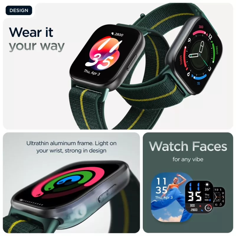 Motorola Solutions Watch Fit verde (PG38C07182)