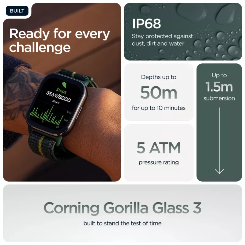 Motorola Solutions Watch Fit verde (PG38C07182)