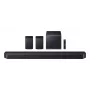 Barra de sonido Samsung HW-Q990F 11.1.4 canales, 756 W, negra, subwoofer inalámbrico, HDMI, Wi‑Fi