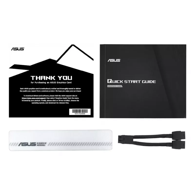 Tarjeta gráfica ASUS GeForce RTX 5070 12 GB GDDR7, PCIe 5.0, 192 bits, blanca, 3 ventiladores