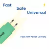 Cargador USB-C pack de 2 30W de club 3d — Adaptadores de corriente USB-C duales de 30W