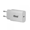 Cargador USB‑C pack de 2 CLUB3D CAC-3020, 30 W en total, blanco