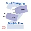 Fuente de alimentación club 3d cargador USB-C 30W pack de 2 compacto para móviles y tablets